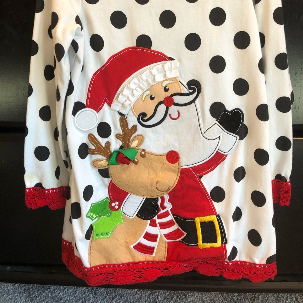 Girl’s Size 6 Christmas Shirt